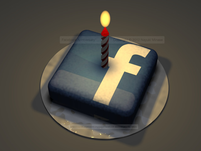 Facebook anniversary ray trace