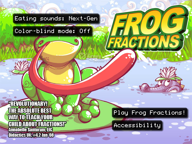 Title screen - Accessibility