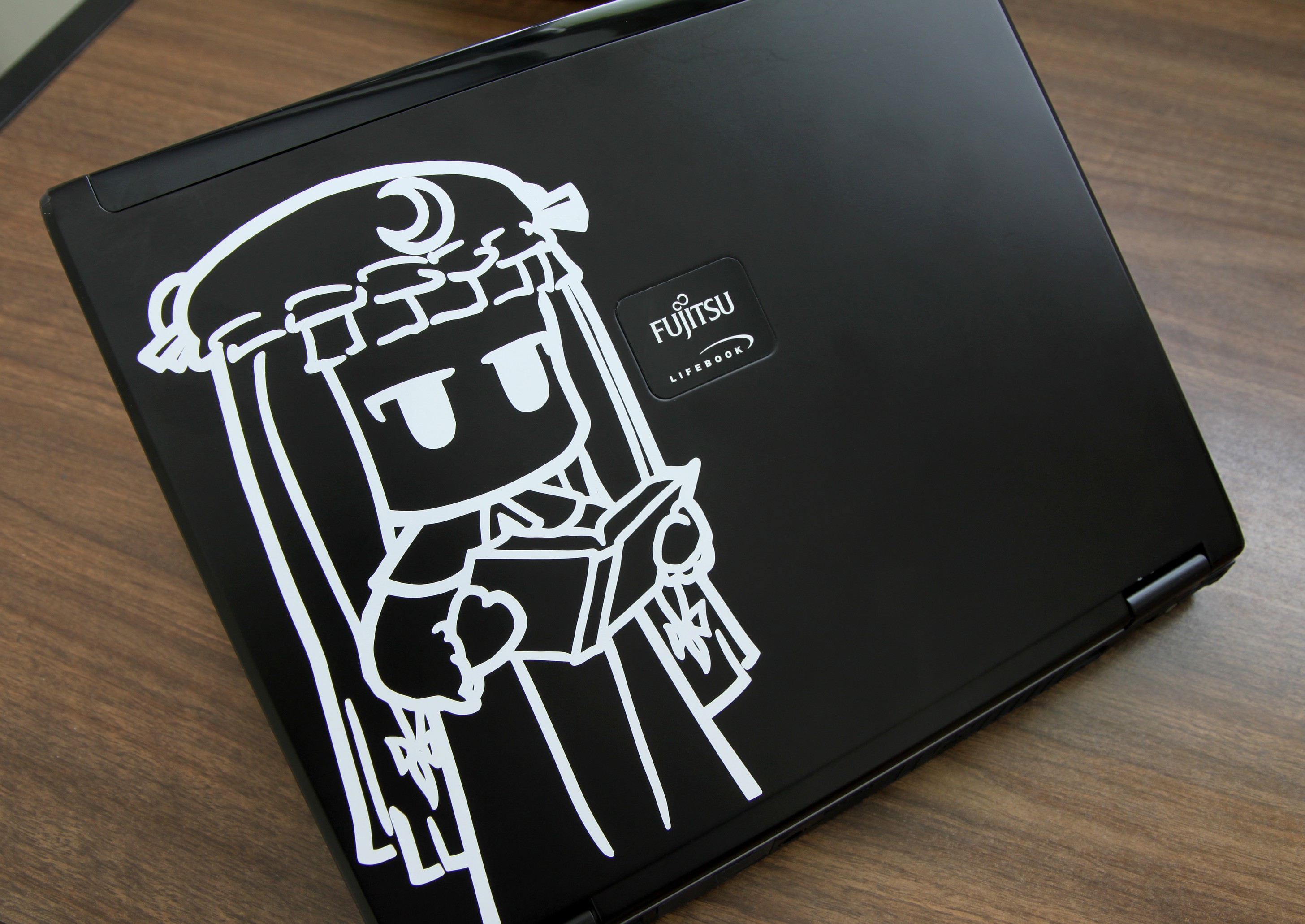 Patchouli Knowledge laptop sticker Patchouli Knowledge laptop sticker