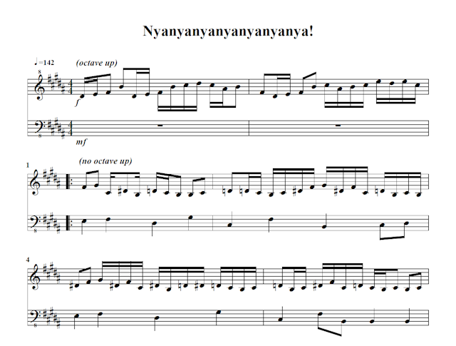 Sheet music preview